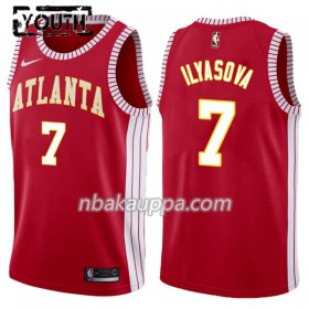 Atlanta Hawks Ersan Ilyasova 7 Nike Classic Edition Pelipaidat Swingman - Lasten